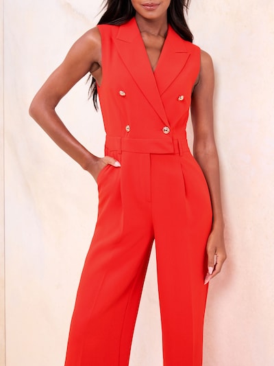 Lipsy Jumpsuit i rød, Produktvisning