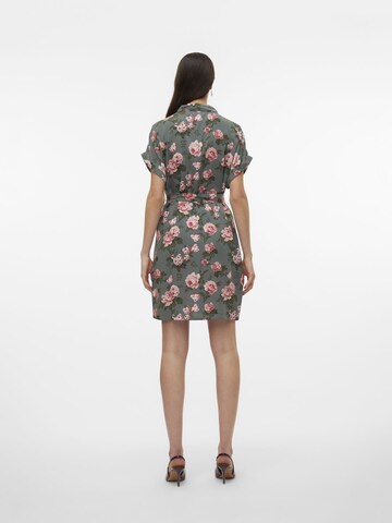 VERO MODA Dolga srajca 'Easy Joy' | zelena barva