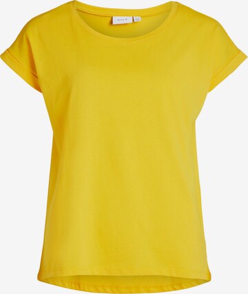 VILA Тениска 'DREAMERS' в жълто: отпред