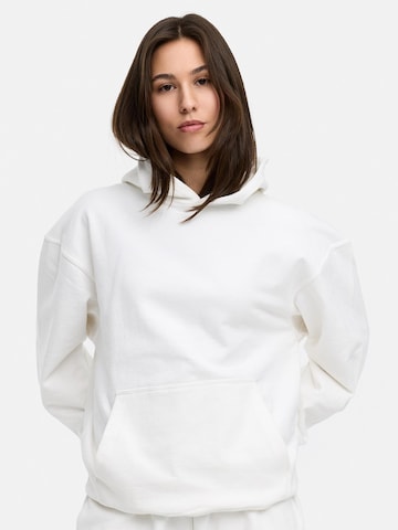 Daily Cotton Sweatshirt 'DCTERUEL' in White: front