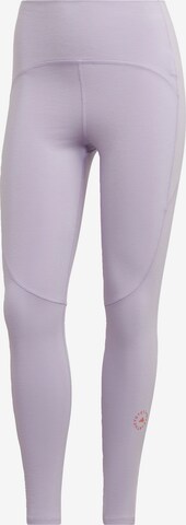 ADIDAS BY STELLA MCCARTNEY Skinny Sportsbukser i lilla: forside