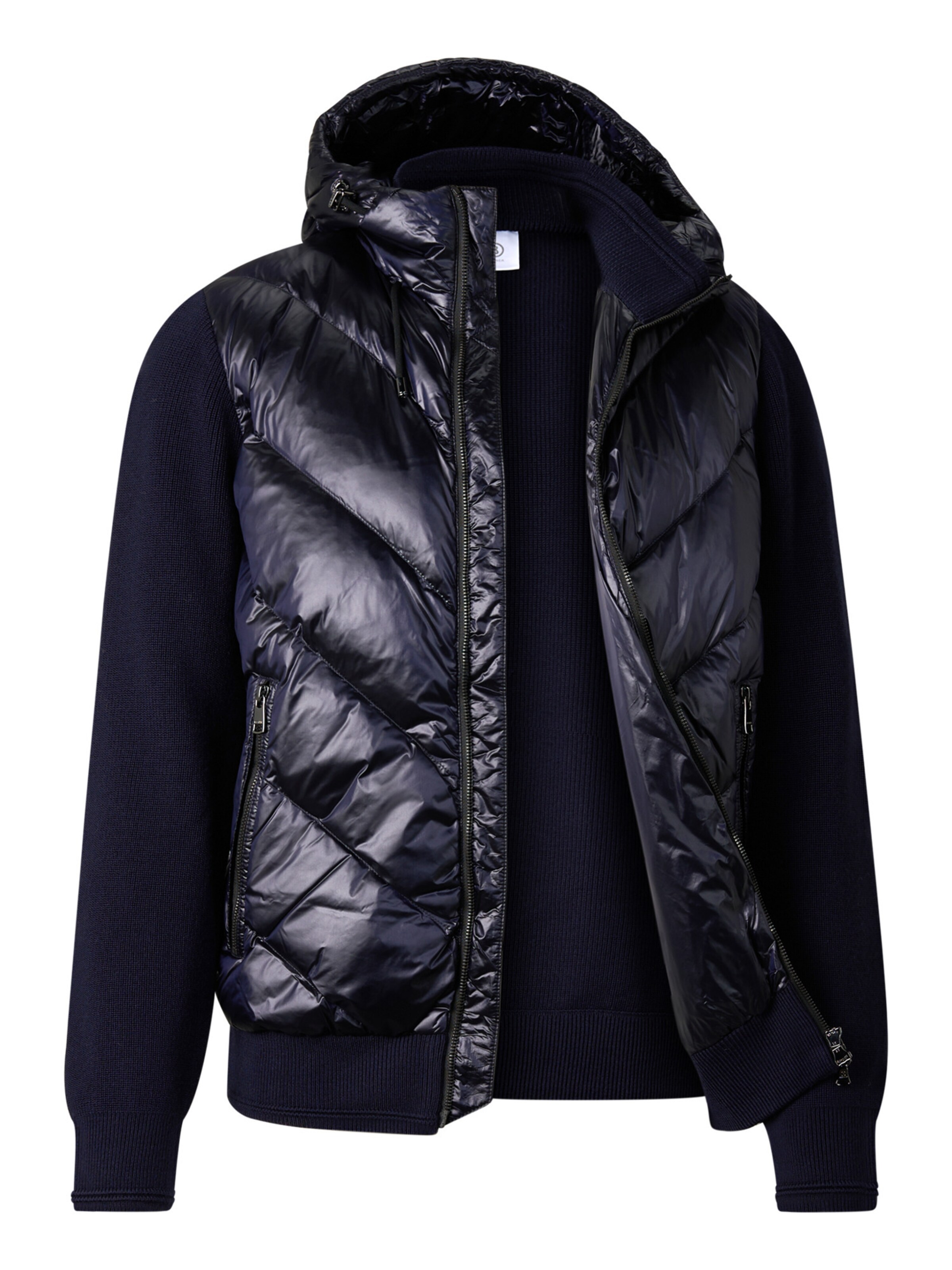 BOGNER Knit Cardigan ' Zisco ' in Blue