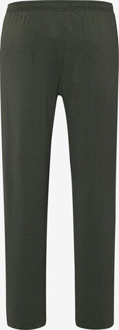 Regular Pantalon de sport 'Casuals' Hanro en vert