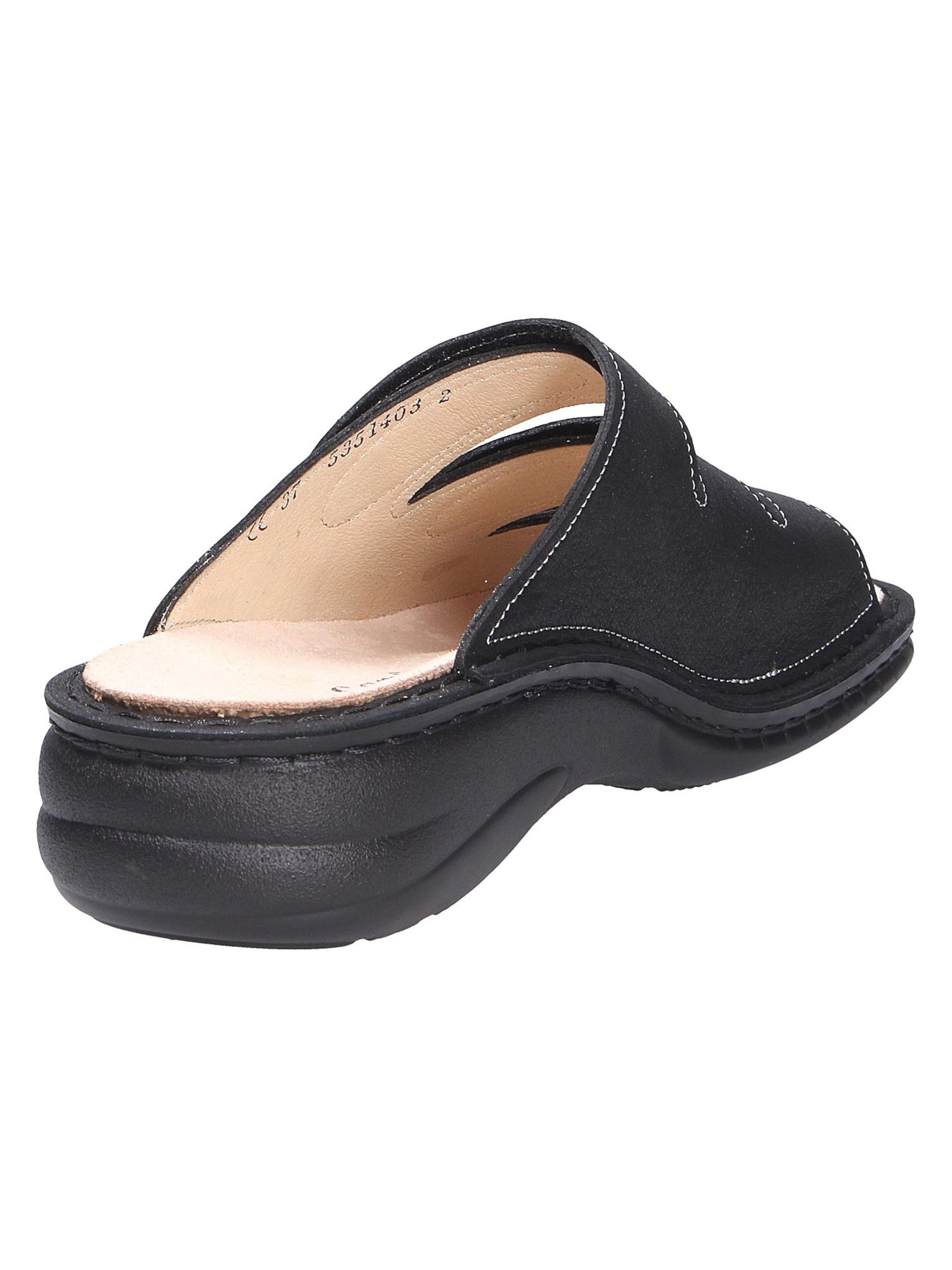 Finn Comfort Mules 'HELLAS' in Black