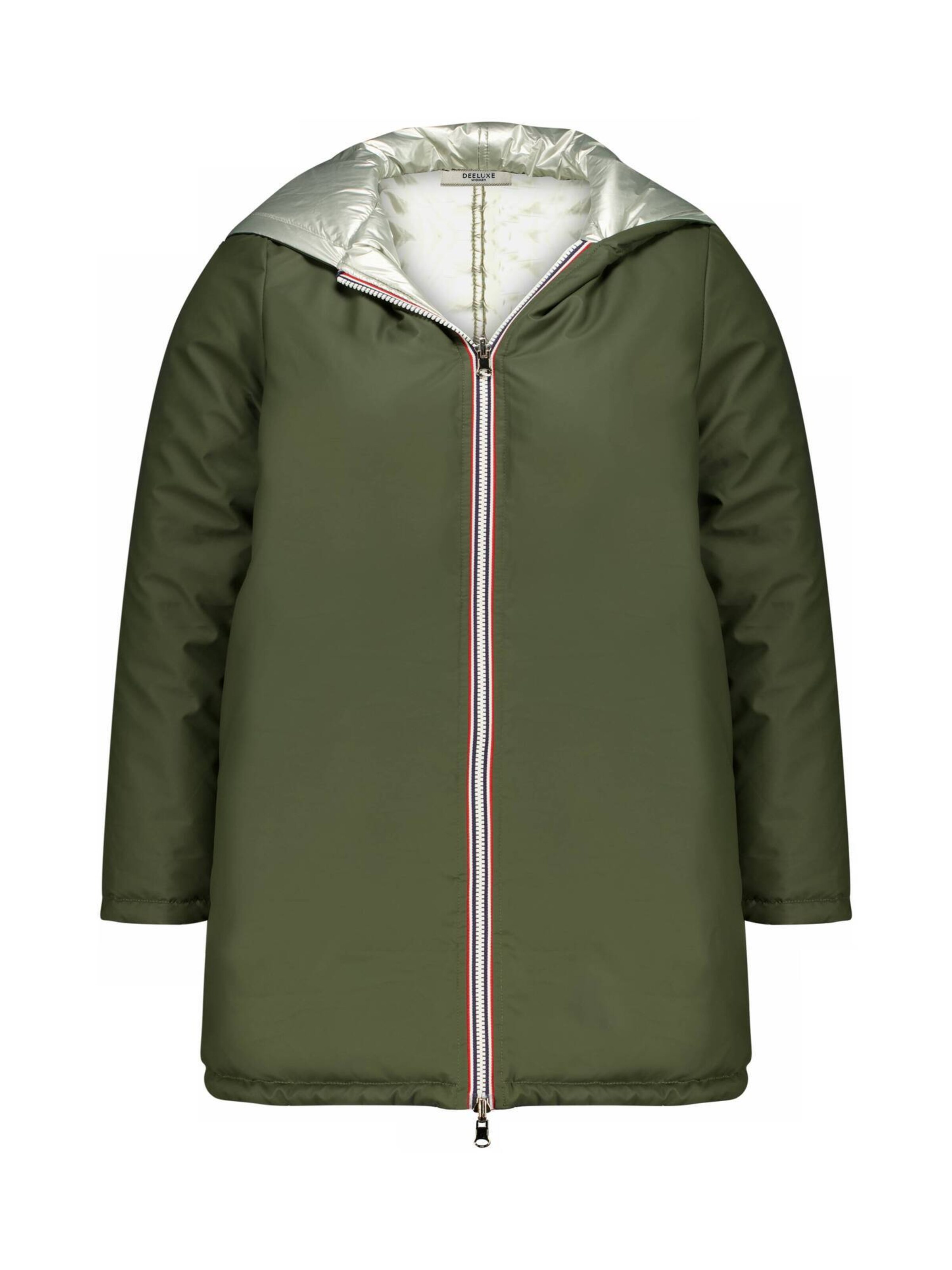 Veste d’hiver 'KALIVIA' Deeluxe en vert : devant