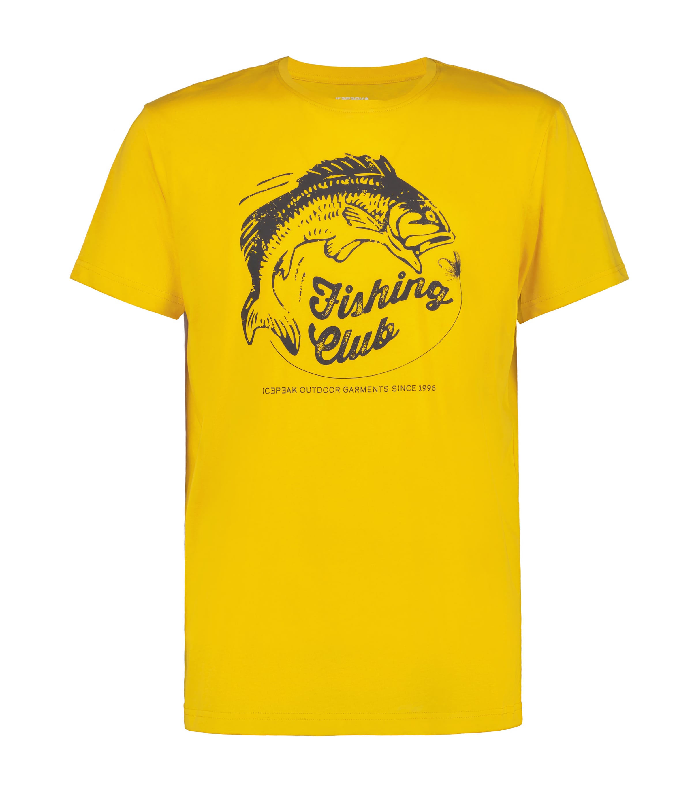 ICEPEAK T-Shirt in Gelb: Vorderseite