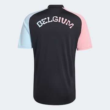 T-Shirt fonctionnel 'Belgium 26 Away Pre-Match' ADIDAS PERFORMANCE en noir