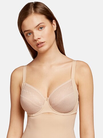 Gisela - Balconet Sujetador en beige: frente