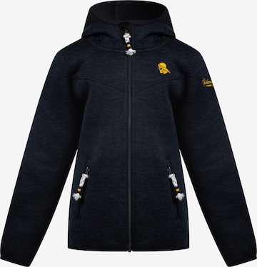 Schmuddelwedda Fleece jacket in Blue: front