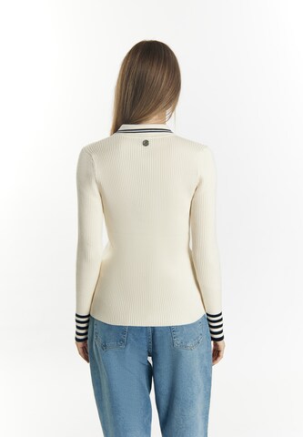 DreiMaster Maritim Sweater in White