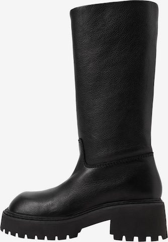 MANGO Boots 'Prima' in Black: front