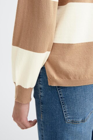 ICHI Sweater in Beige