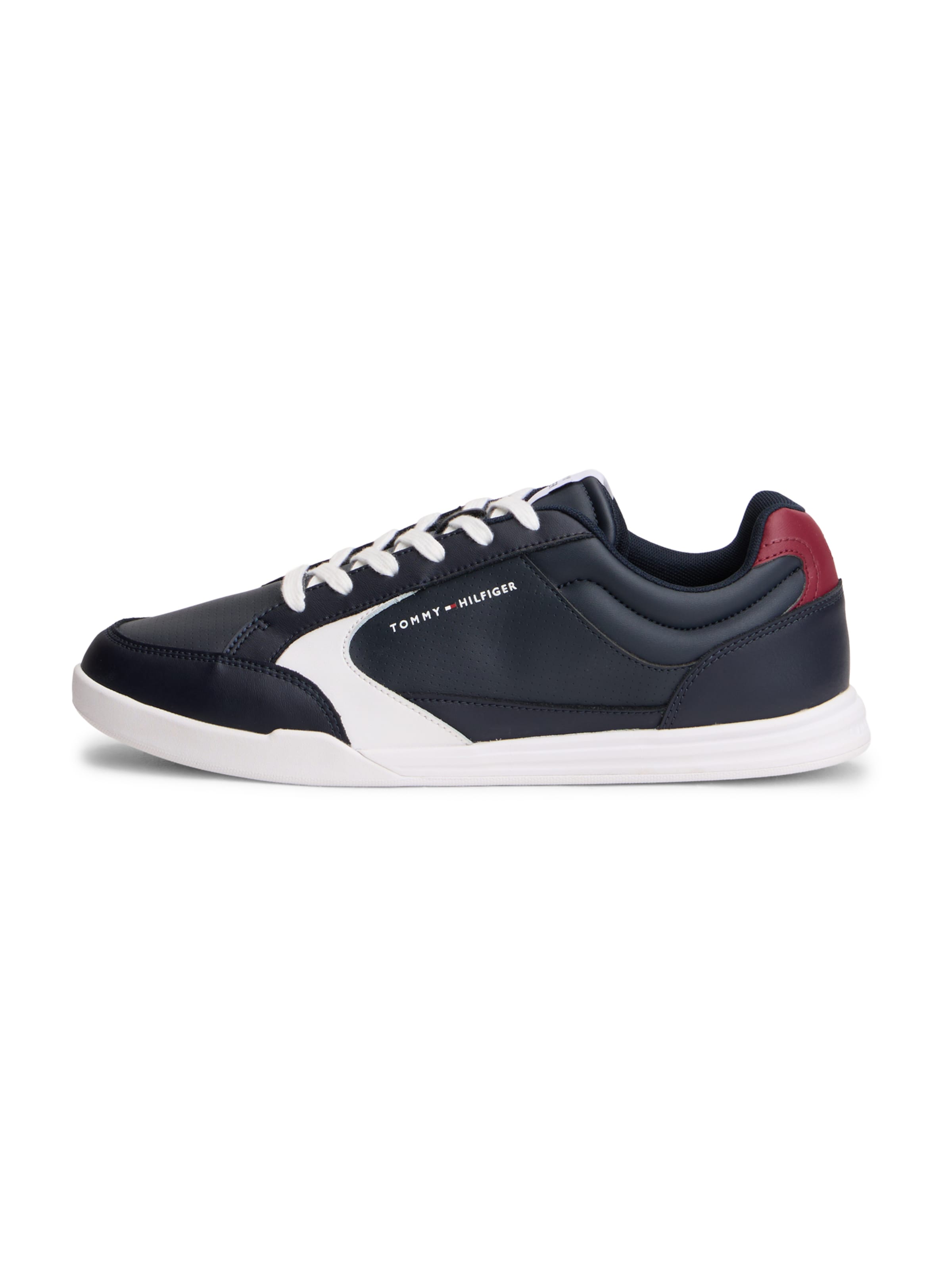 Baskets basses TOMMY HILFIGER en bleu : devant