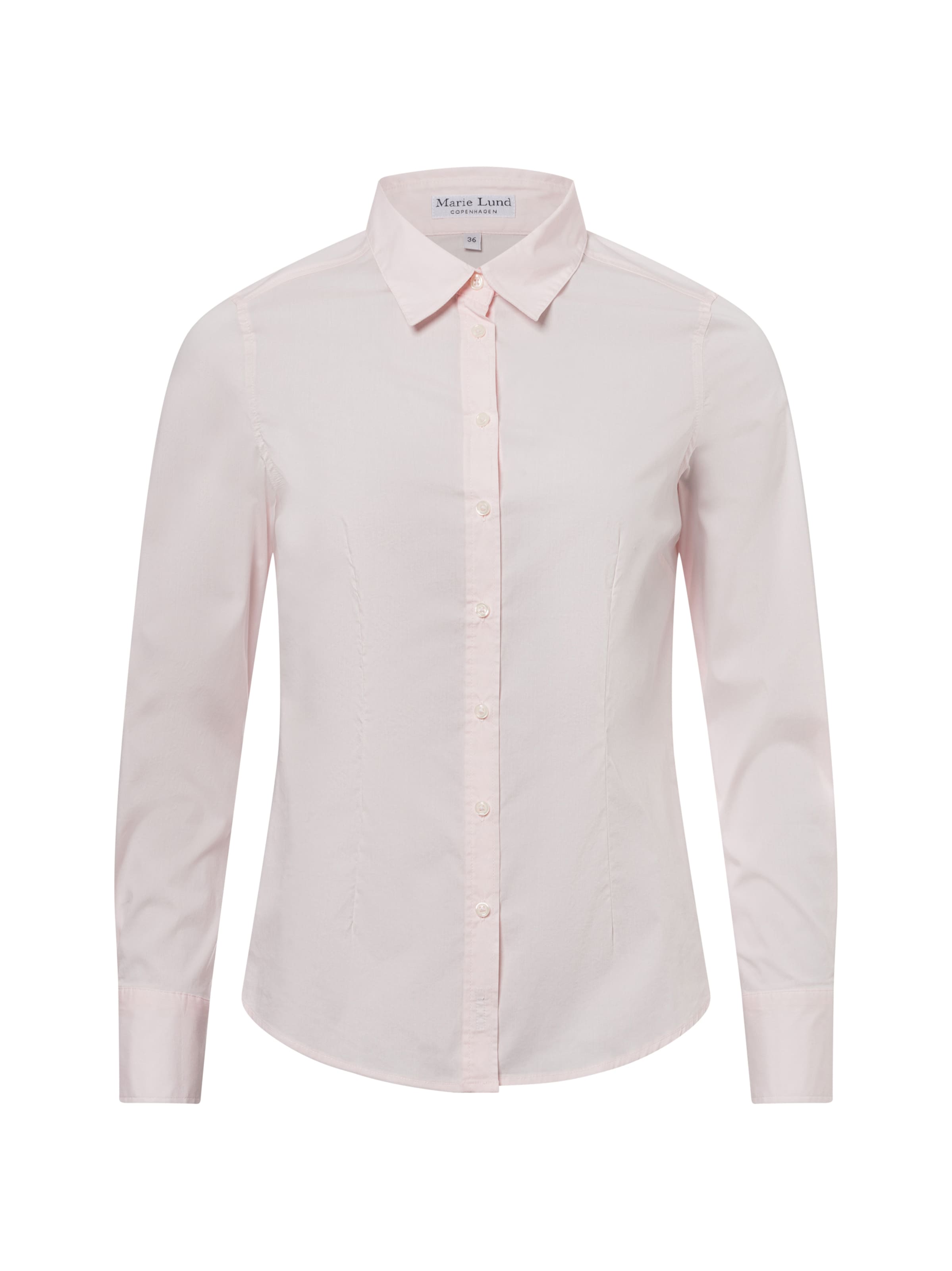 Marie Lund Bluse in Pink: Vorderseite