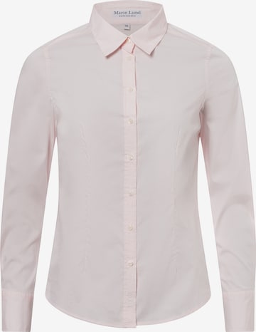 Marie Lund Blouse in Pink: front