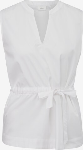 s.Oliver BLACK LABEL Blouse in White: front