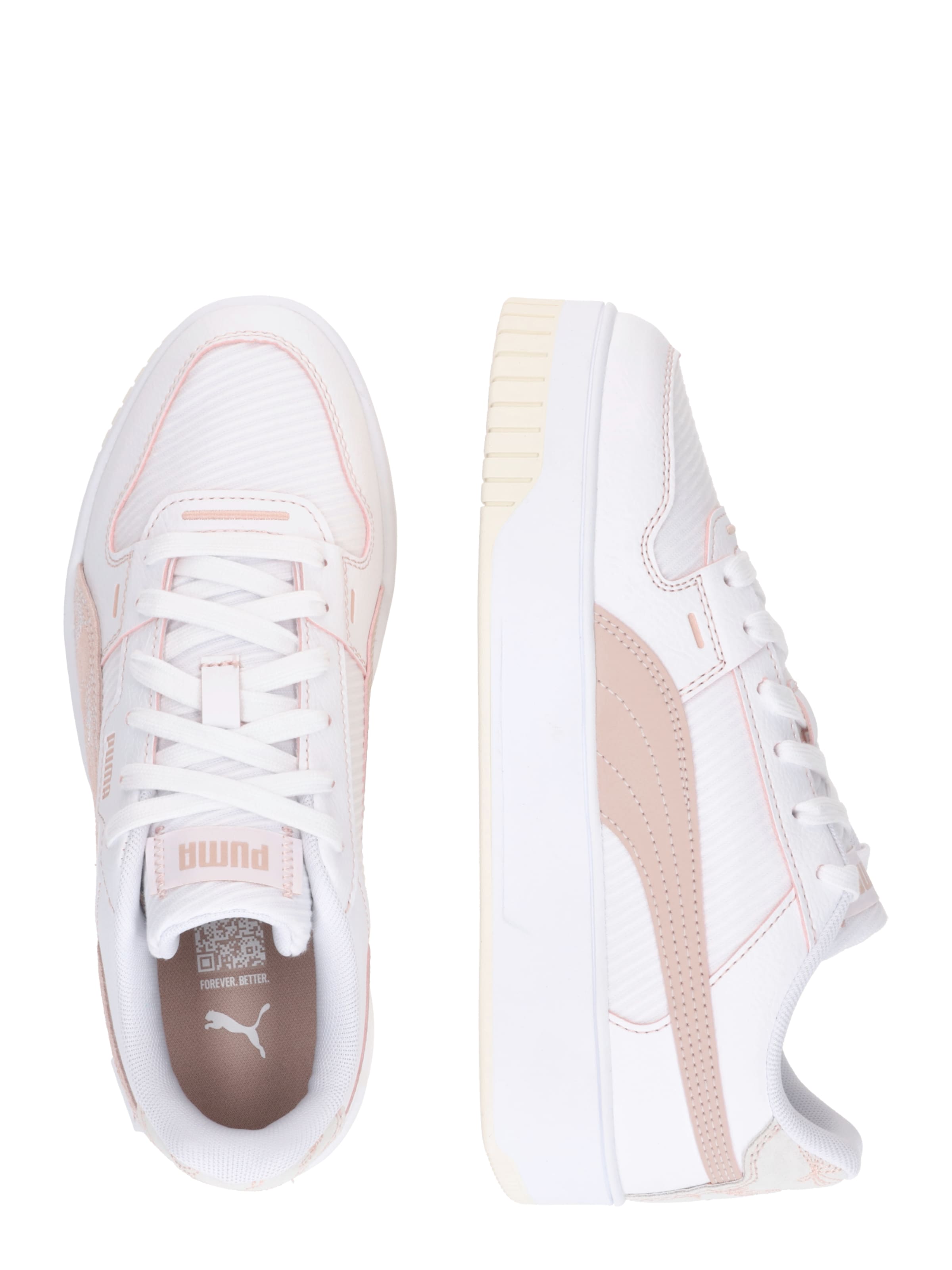 PUMA Σνίκερ χαμηλό 'Carina Street' σε λευκό