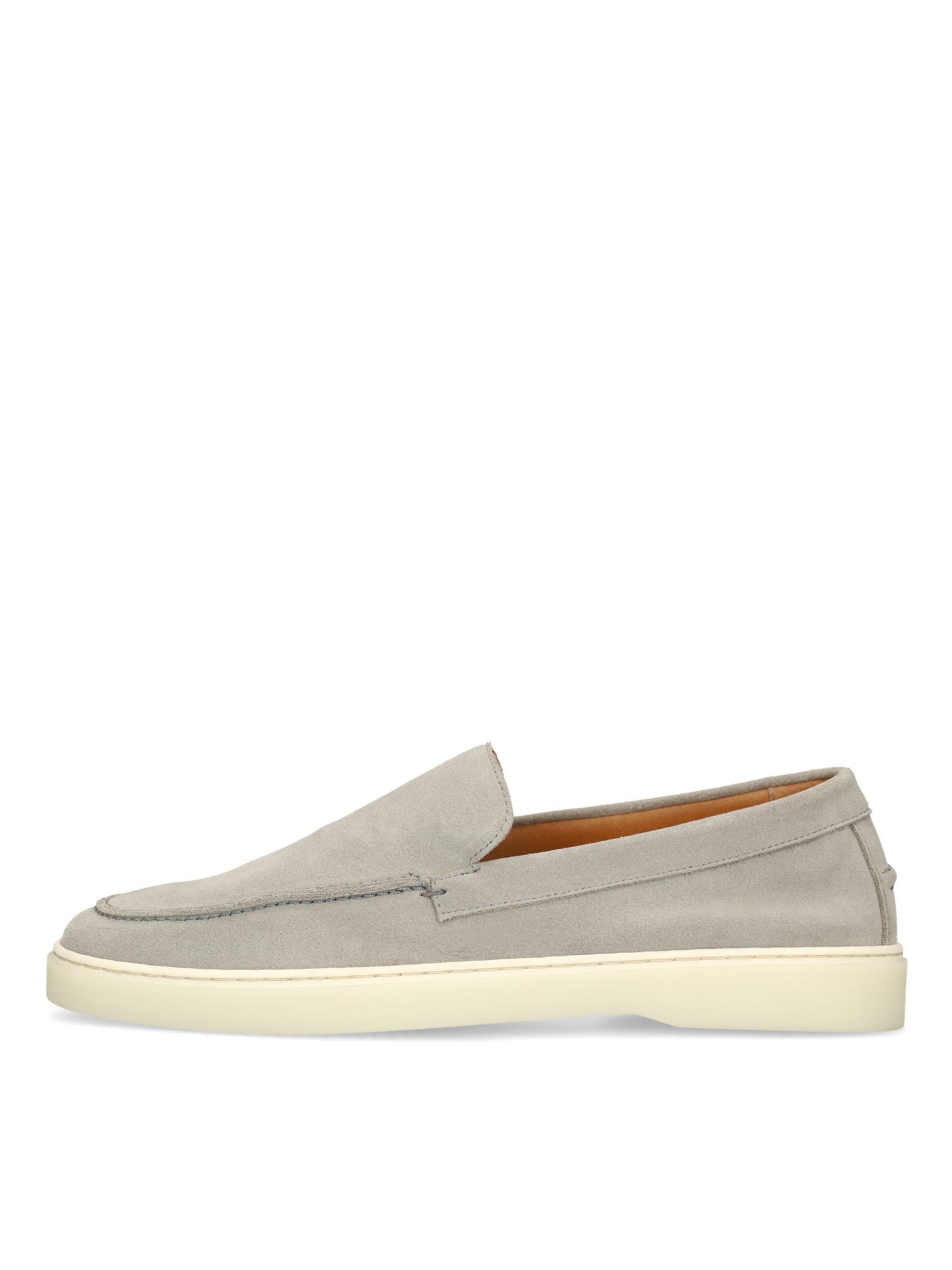 MANFIELD Classic Flats in Grey