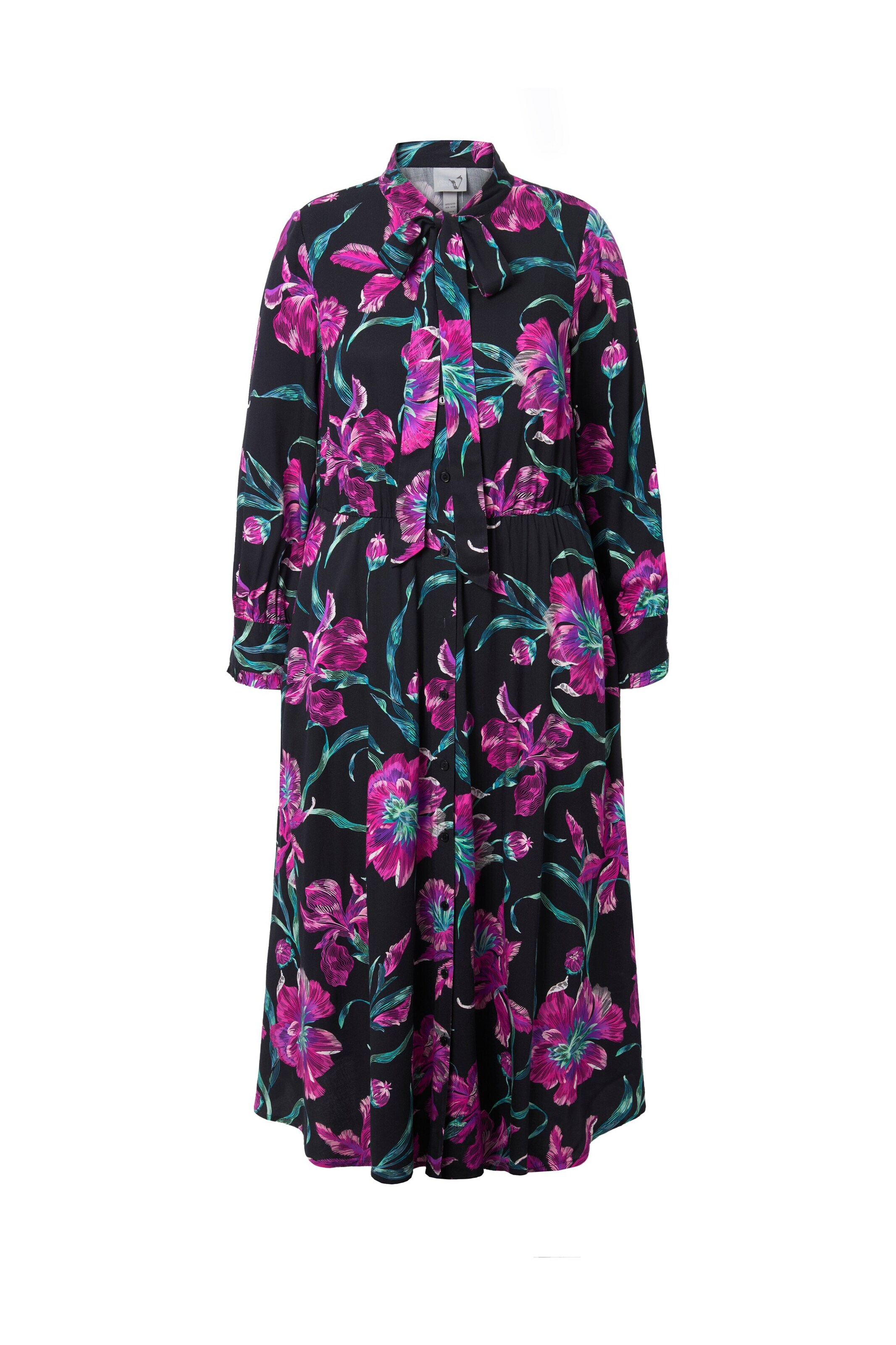 Ulla Popken Blousejurk in Lila: voorkant