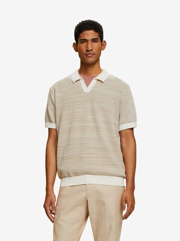 ESPRIT Shirt in Beige: voorkant