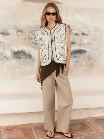 Gilet di Bhoem in bianco