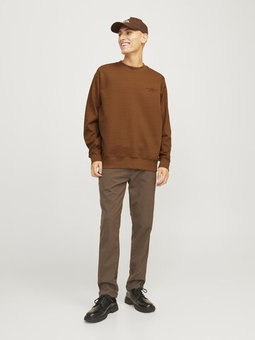 Sweat-shirt JACK & JONES en marron