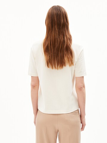 ARMEDANGELS T-Shirt 'Tarjaa' in Beige: Vorderseite