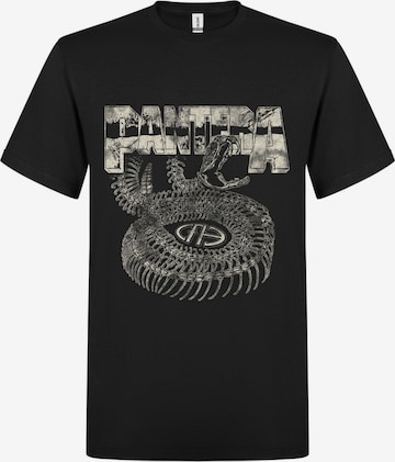 PANTERA Shirt 'Pantera Snake T-Shirt' in Schwarz: Vorderseite