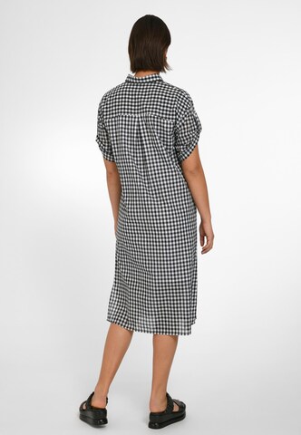 Emilia Lay Shirt Dress in Black