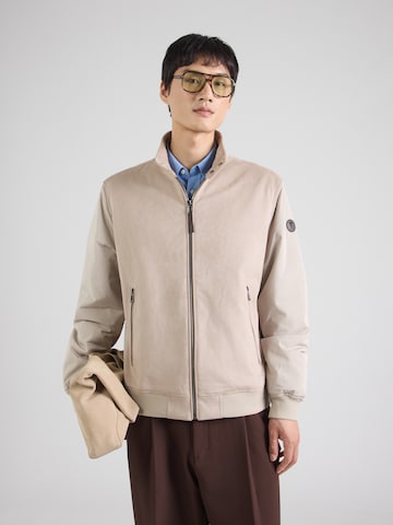 JOOP! Between-Season Jacket 'Clunie' in Brown: front