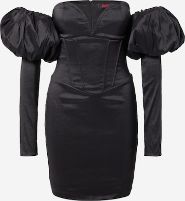 Misspap Φόρεμα κοκτέιλ 'Tamara' σε μαύρο: μπροστά