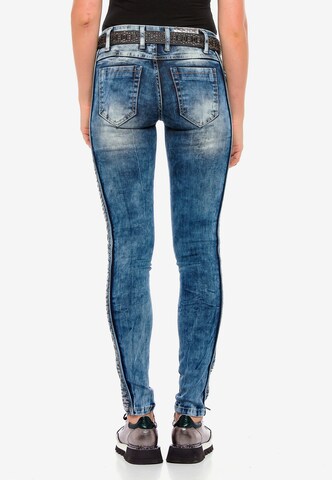 CIPO & BAXX Skinny Jeans in Blau