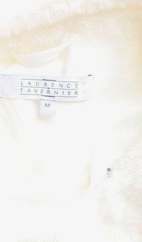 LAURENCE TAVERNIER Faux Fur-Jacke M in Weiß