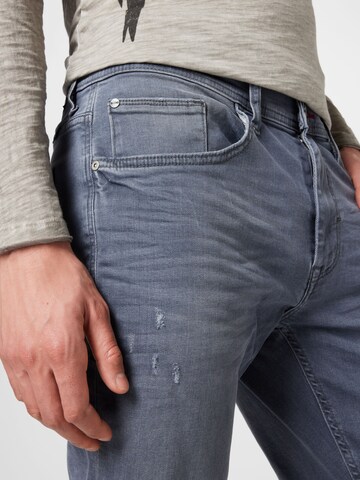 BLEND Slimfit Jeans 'Jet Fit' i grå