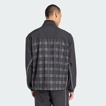 Veste mi-saison 'Tartan' ADIDAS ORIGINALS en noir