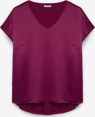 Top di Fiorella Rubino in rosso: frontale