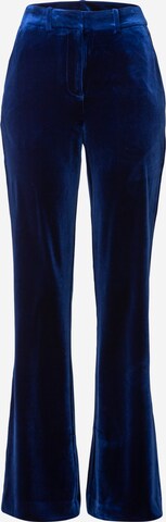 Y.A.S Flared Trousers 'Velva' in Blue: front