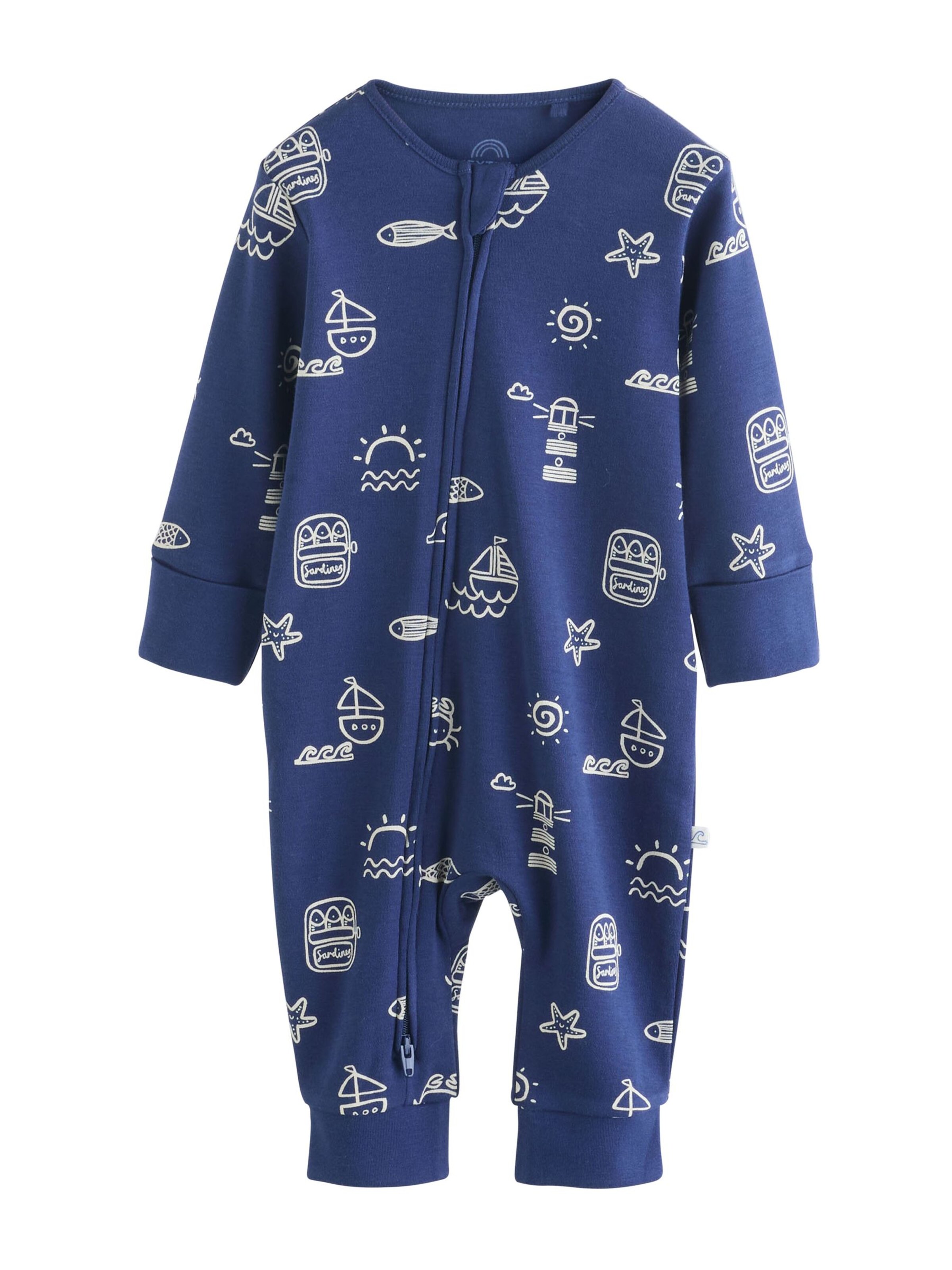 Next Комплект пижама в синьо