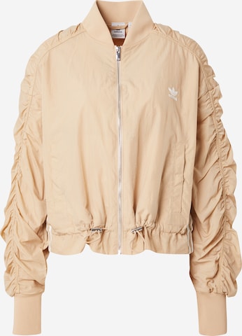 Veste mi-saison ADIDAS ORIGINALS en beige : devant