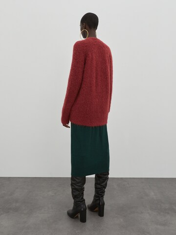 EDITED Knit Cardigan 'Eliandro' in Red