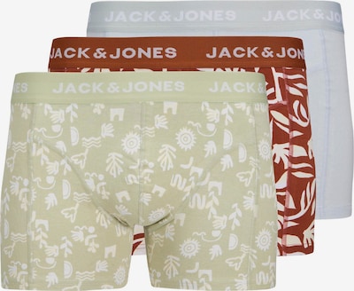 JACK & JONES Bokserki 'JACCORALS' w kolorze rdzawobrązowy / szary / khaki / białym, Podgląd produktu