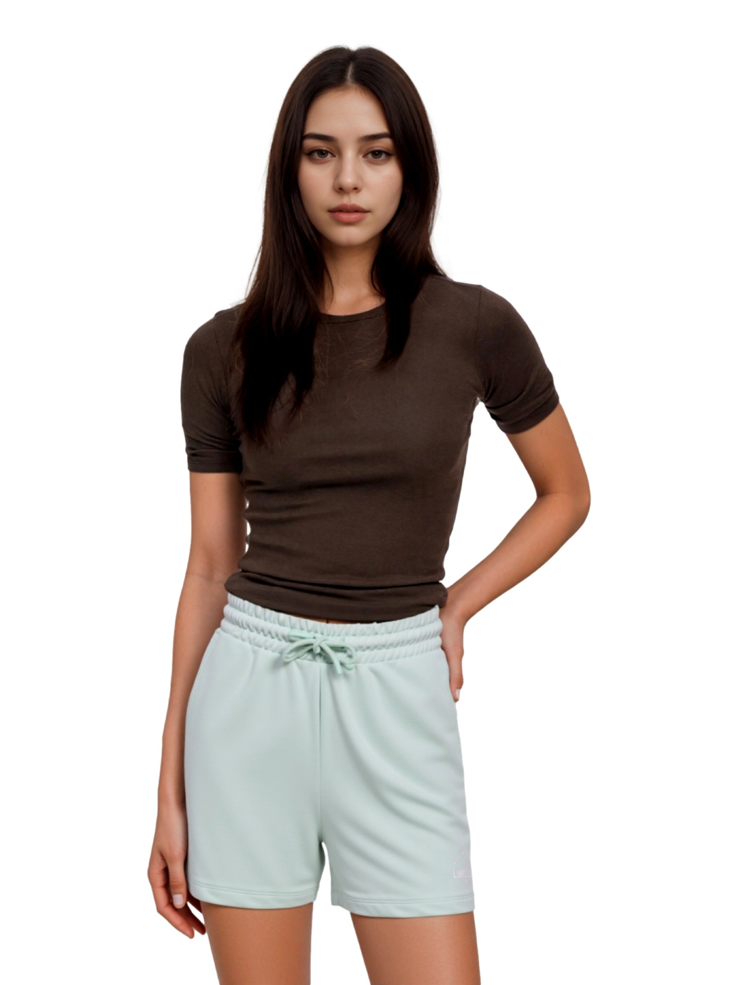 ONLY PLAY Loosefit Sportbroek 'Cava Life' in Groen: voorkant