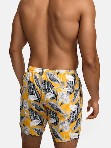 Bondi Joe Swimming shorts ' Hastings ' in Yellow