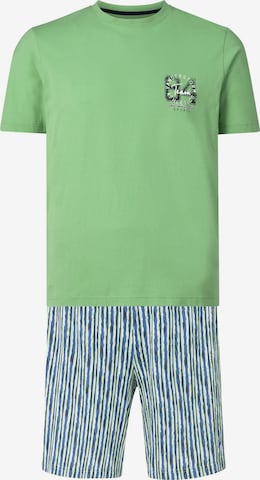 Jan Vanderstorm Short Pajamas ' Bartolv ' in Green: front