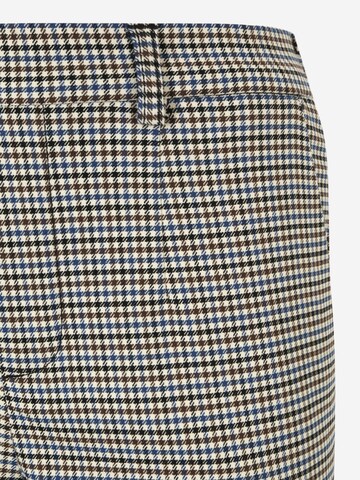 OBJECT Tall Slimfit Kalhoty se sklady v pase 'LISA' – béžová