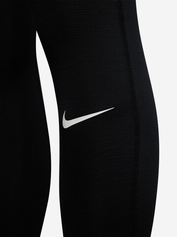 NIKE Skinny Sporthose 'Pro' in Schwarz