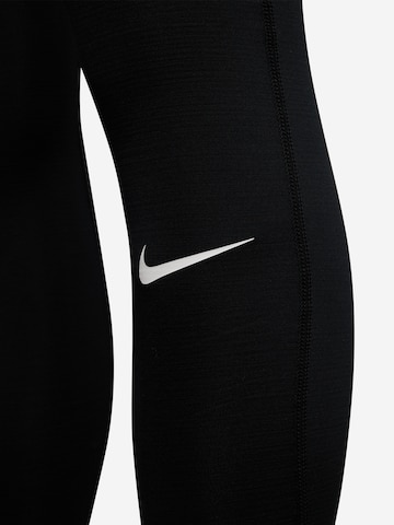 NIKE Skinny Sports trousers 'Pro' in Black