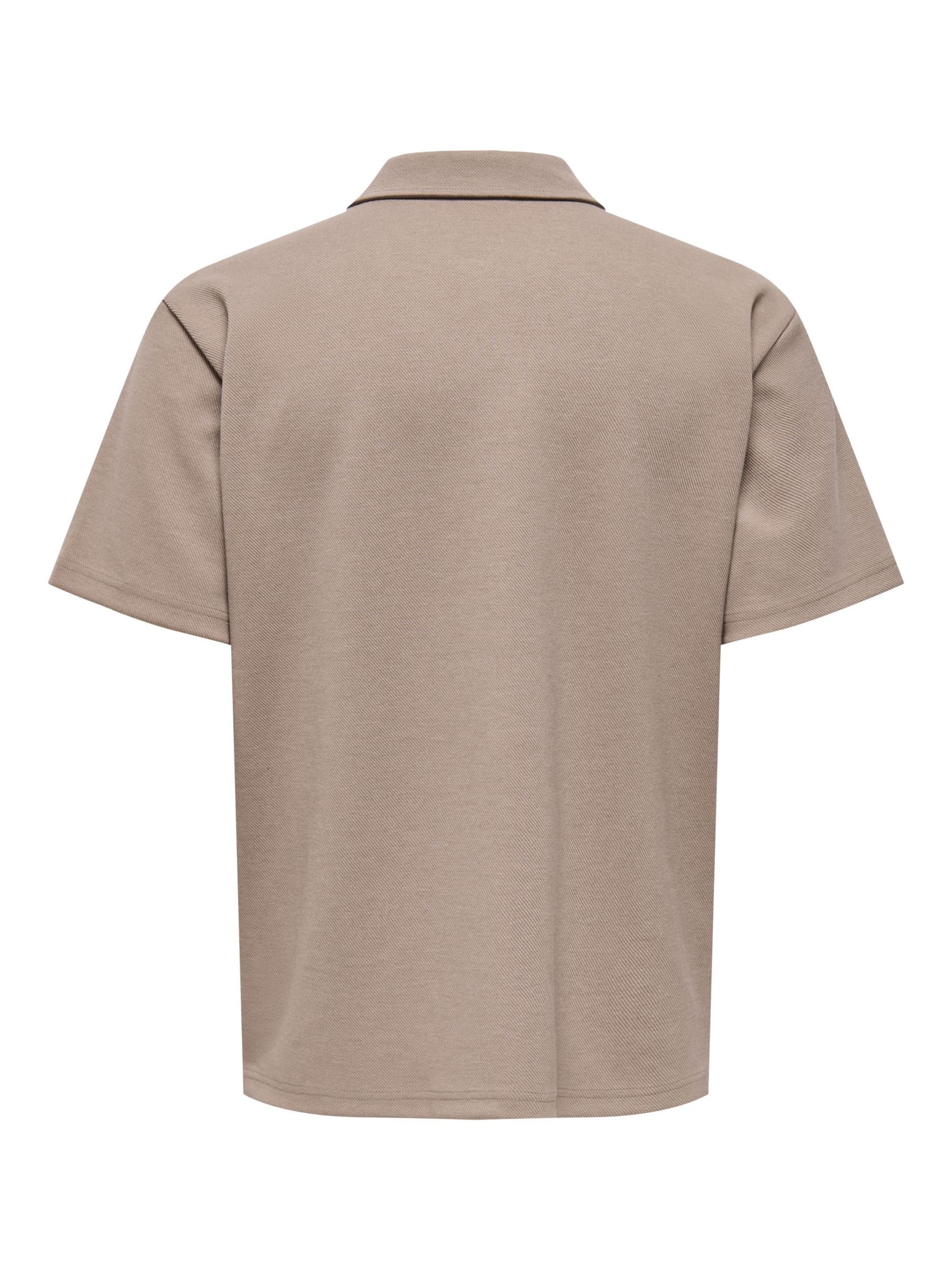 T-Shirt 'ONSNEWKODYL' Only & Sons en beige