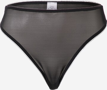 Slip 'Jess' de la hunkemöller x NA-KD pe negru: față