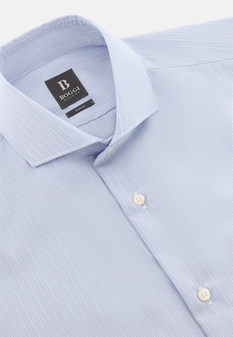 Coupe regular Chemise Boggi Milano en bleu